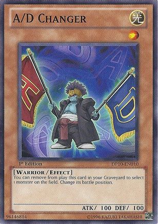 A/D Changer (DP10-EN010) - Duelist Pack 10: Yusei 3 1st Edition