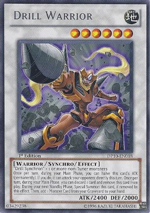 Drill Warrior (DP10-EN018) - Duelist Pack 10: Yusei 3 Unlimited