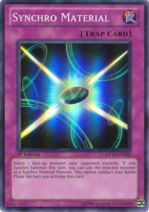 Synchro Material (DP10-EN030) - Duelist Pack 10: Yusei 3 1st Edition