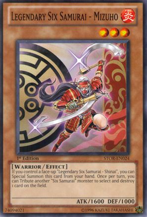 Legendary Six Samurai - Mizuho (STOR-EN024) - Storm of Ragnarok 1st Edition