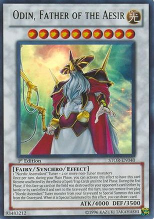 Odin, Father of the Aesir (STOR-EN040) - Storm of Ragnarok Unlimited