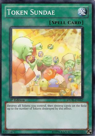Token Sundae (STOR-EN057) - Storm of Ragnarok 1st Edition