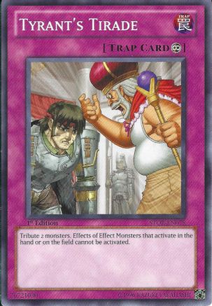 Tyrant's Tirade (STOR-EN078) - Storm of Ragnarok Unlimited