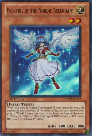 Valkyrie of the Nordic Ascendant (STOR-EN017) - Storm of Ragnarok Unlimited