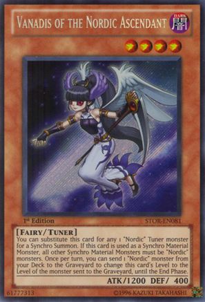 Vanadis of the Nordic Ascendant (STOR-EN081) - Storm of Ragnarok Unlimited