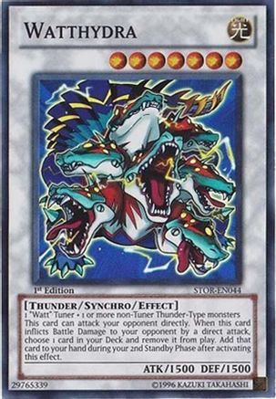 Watthydra (STOR-EN044) - Storm of Ragnarok 1st Edition
