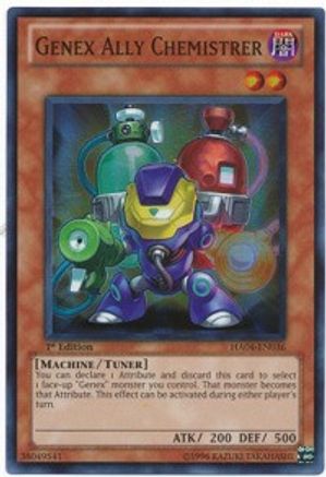 Genex Ally Chemistrer (HA04-EN036) - Hidden Arsenal 4 1st Edition