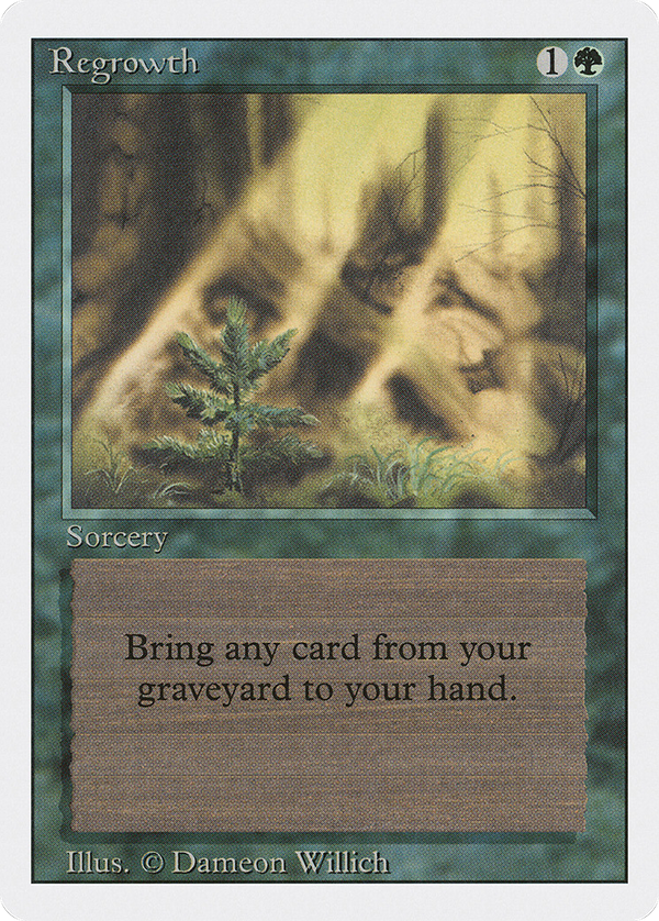 Regrowth (3ED-) - Revised Edition