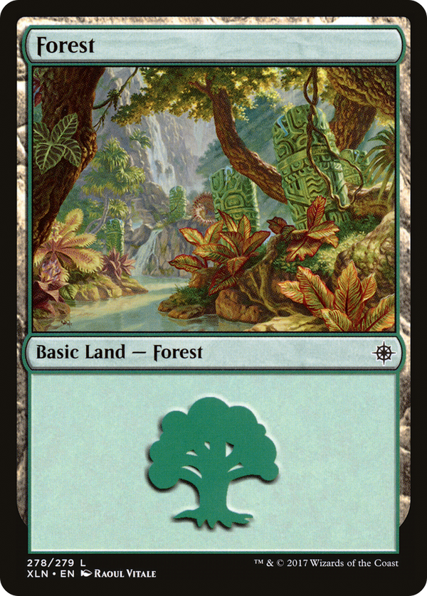 Forest (278) (XLN-278) - Ixalan Foil