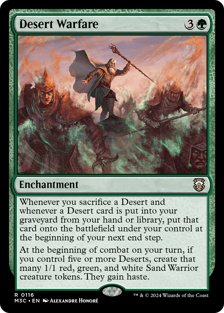 Desert Warfare (M3C-116) - Modern Horizons 3 Commander