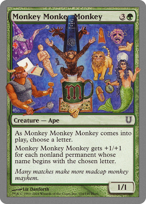 Monkey Monkey Monkey (UNH-104) - Unhinged