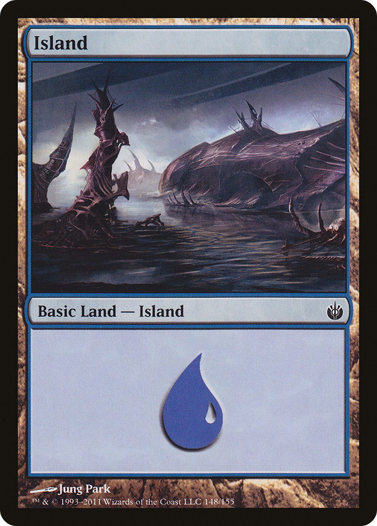 Island (148) (MBS-148) - Mirrodin Besieged