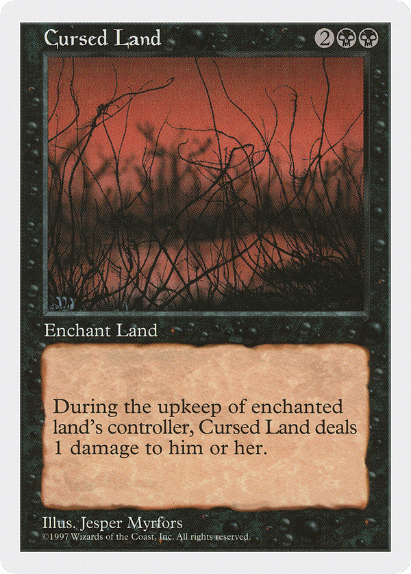Cursed Land (5ED-) - Fifth Edition