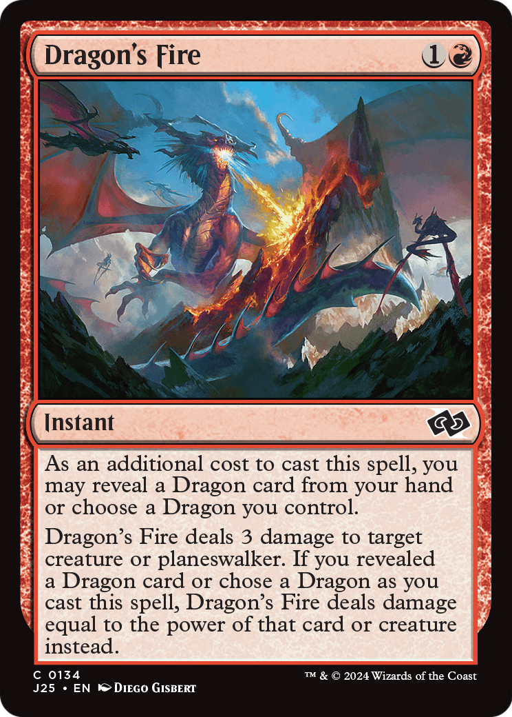 Dragon's Fire (J25-134) - Foundations Jumpstart