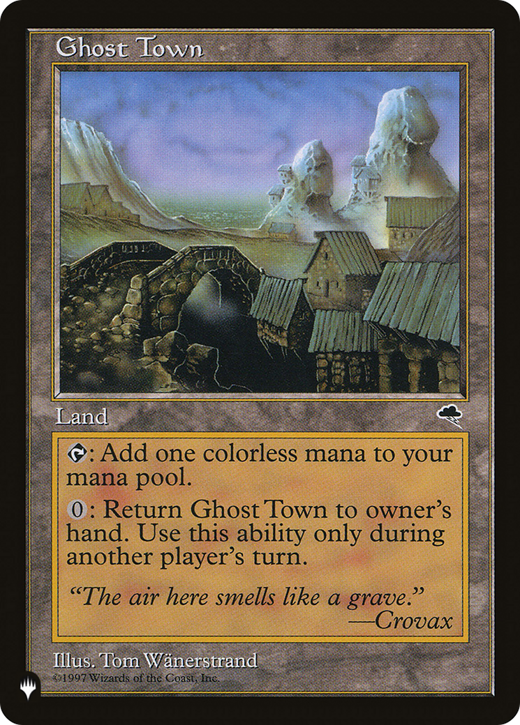 Ghost Town (LIST-) - The List