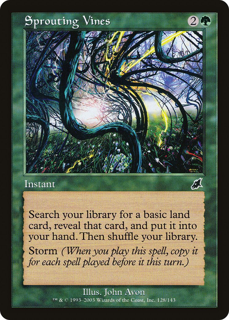 Sprouting Vines (SCG-128) - Scourge Foil