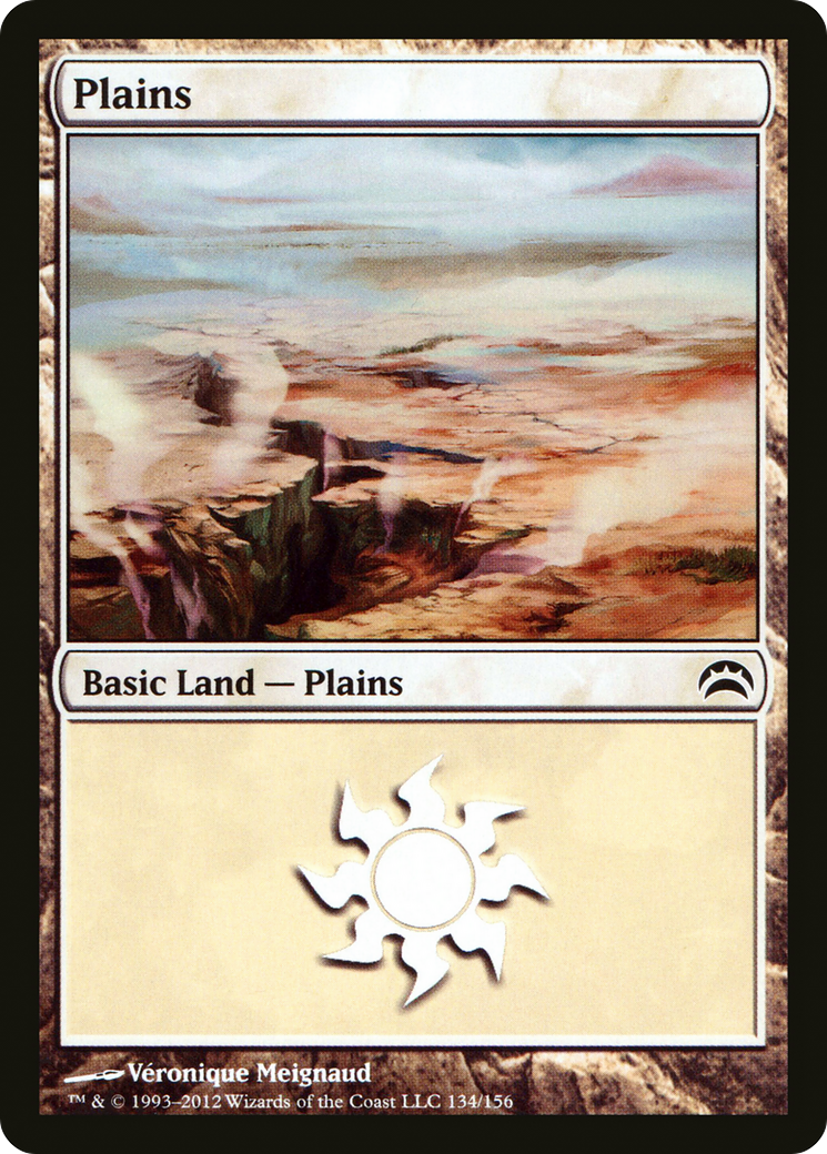 Plains (134) (PC2-134) - Planechase 2012 Foil