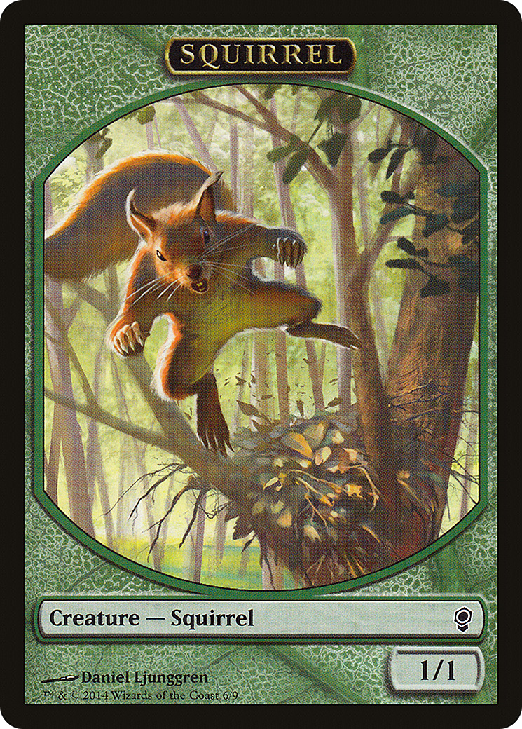 Squirrel Token (CNS-006) - Conspiracy Tokens