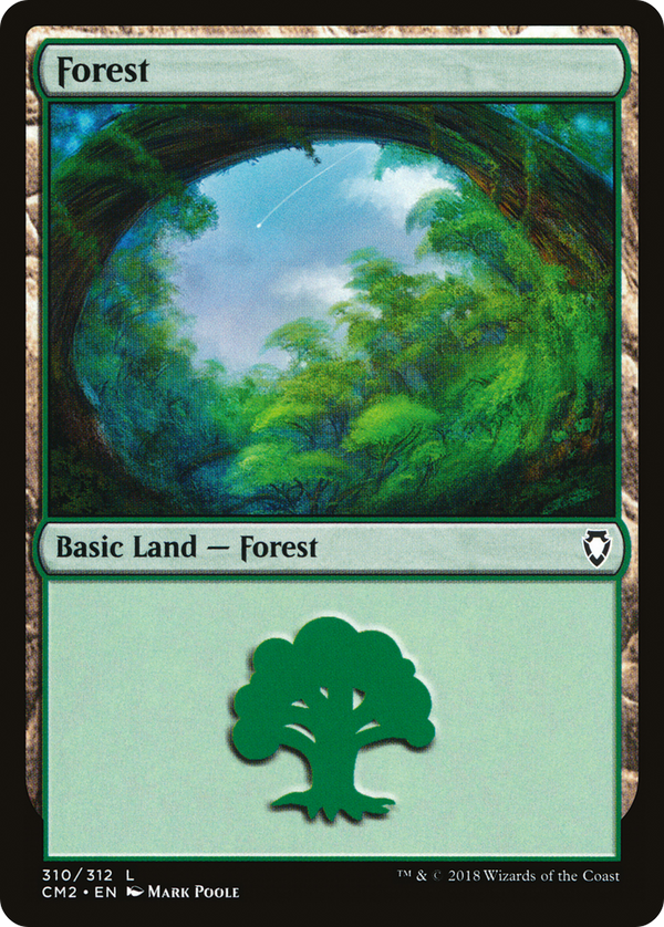 Forest (310) (CM2-310) - Commander Anthology Volume II