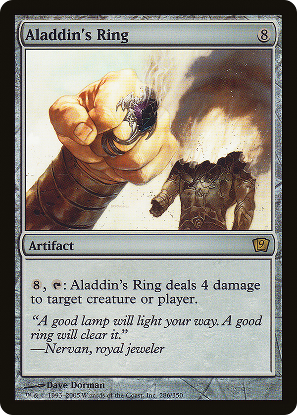 Aladdin's Ring (9ED-286) - 9th Edition