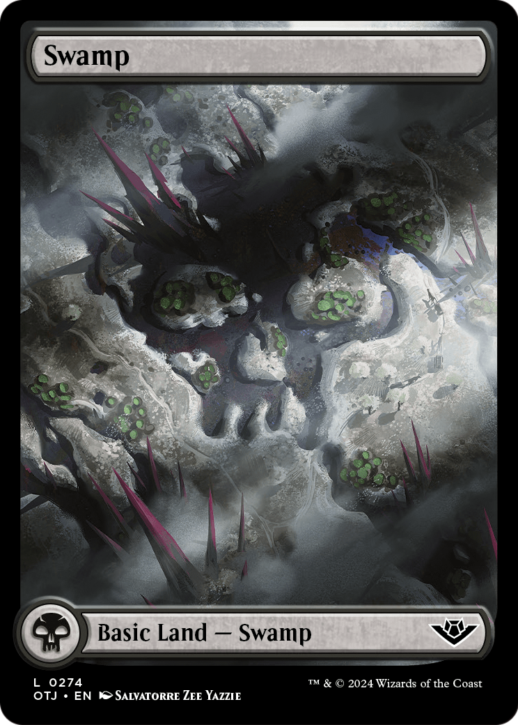 Swamp (0274) (OTJ-274) - Outlaws of Thunder Junction Foil
