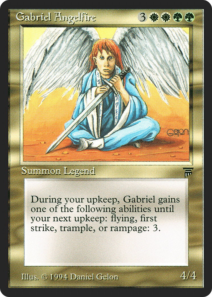 Gabriel Angelfire (LEG-) - Legends