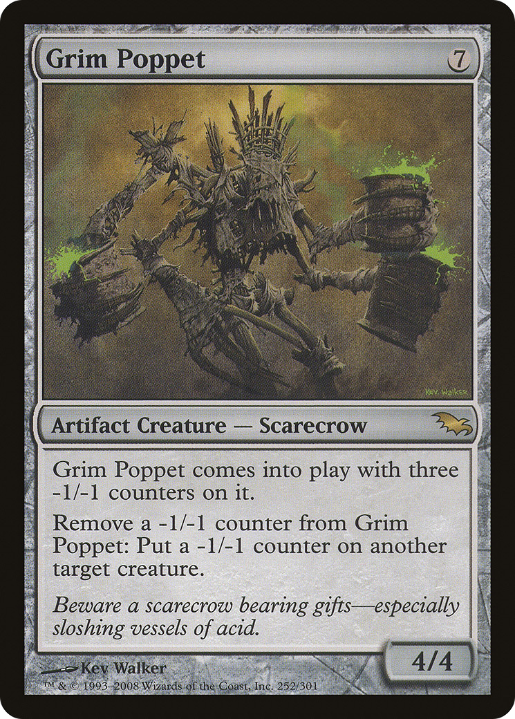 Grim Poppet (SHM-252) - Shadowmoor Foil