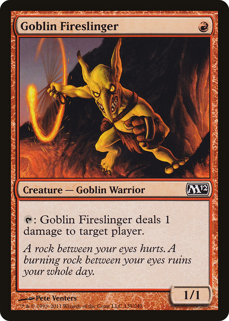 Goblin Fireslinger (M12-139) - Magic 2012