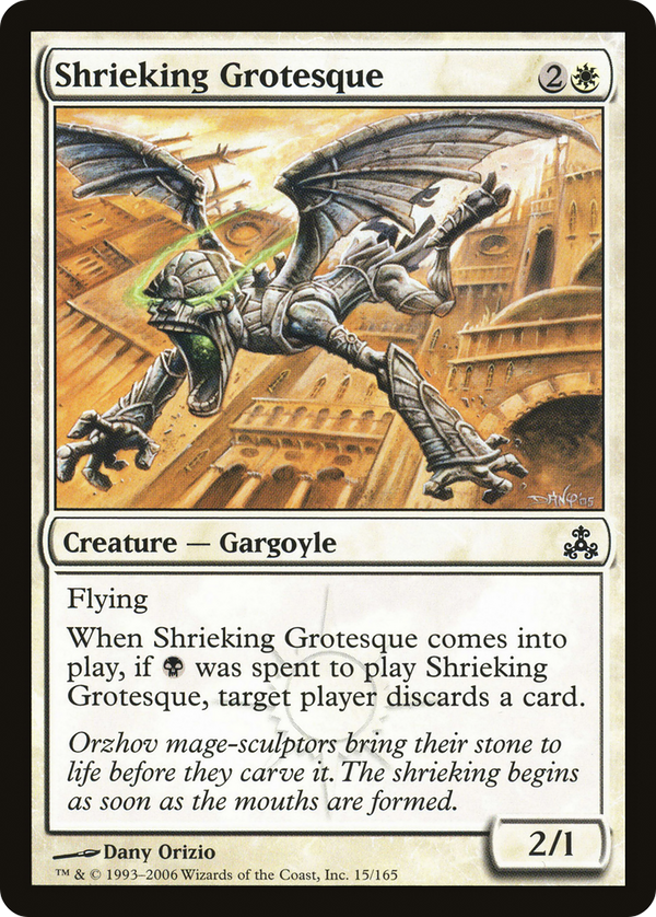Shrieking Grotesque (GPT-015) - Guildpact Foil