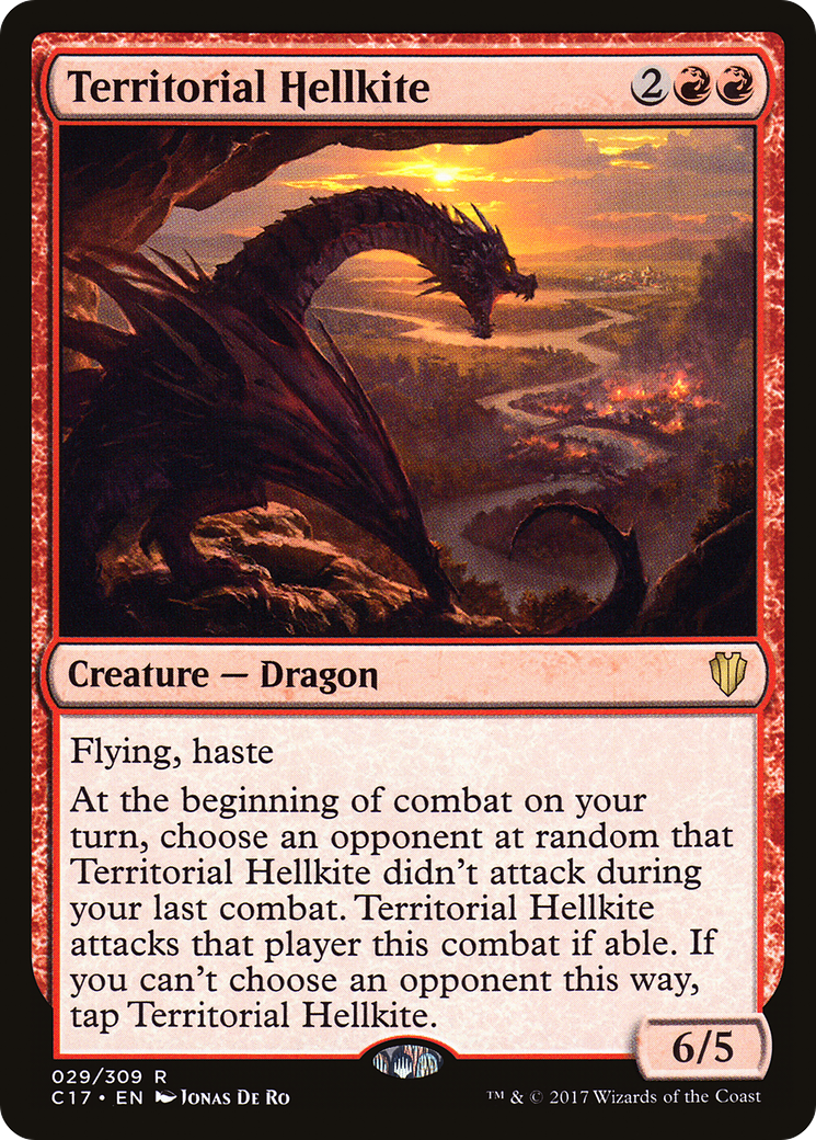 Territorial Hellkite (C17-029) - Commander 2017