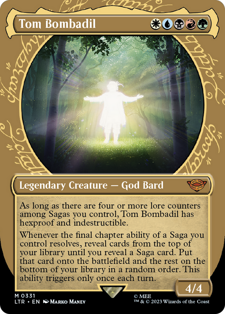 Tom Bombadil (Showcase) (LTR-331) - The Lord of the Rings: Tales of Middle-earth: (Showcase) (Borderless) Foil