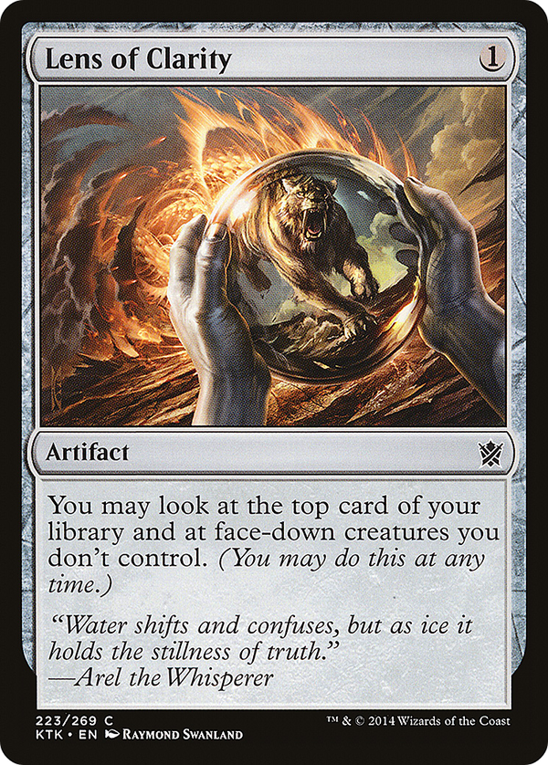Lens of Clarity (KTK-223) - Khans of Tarkir Foil