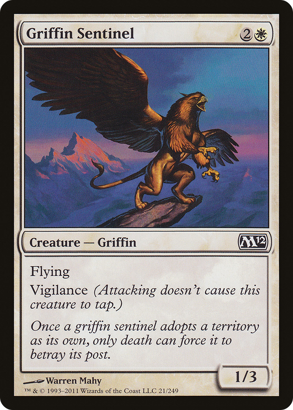 Griffin Sentinel (M12-021) - Magic 2012