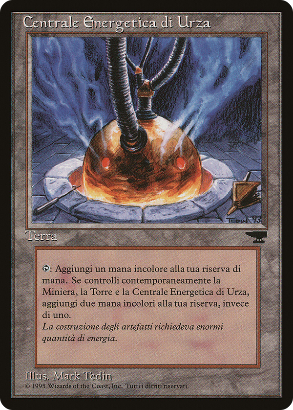 Urza's Power Plant (Columns) (Italian) - "Centrale Energetica di Urza" (REN-) - Rinascimento