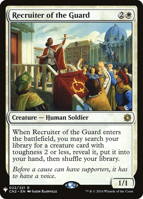 Recruiter of the Guard (LIST-022) - The List