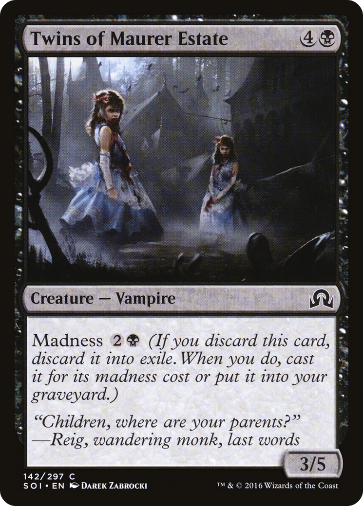 Twins of Maurer Estate (SOI-142) - Shadows over Innistrad