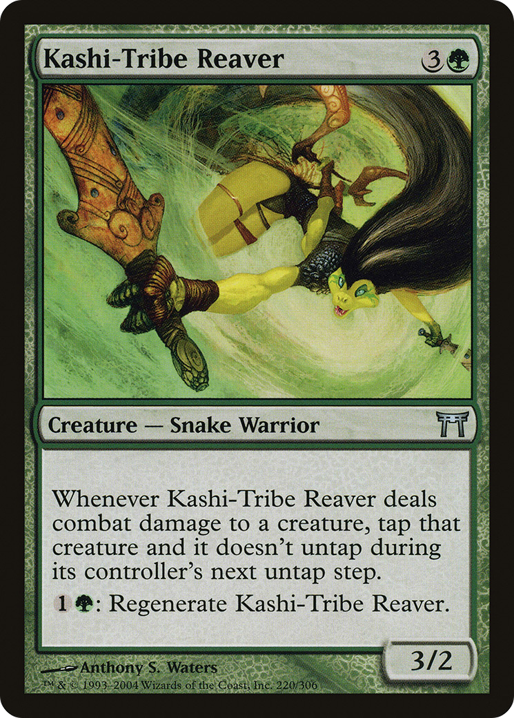 Kashi-Tribe Reaver (CHK-220) - Champions of Kamigawa