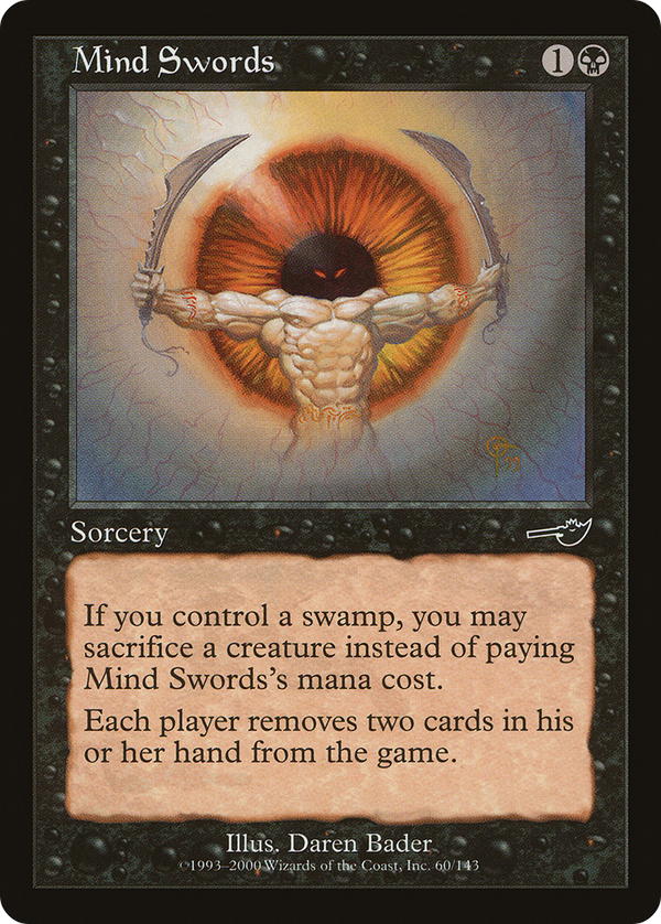 Mind Swords (NMS-060) - Nemesis Foil