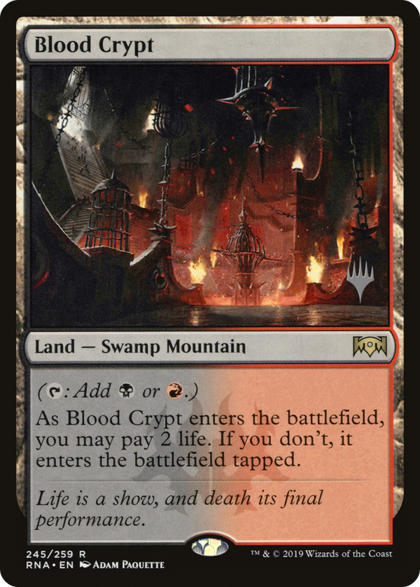 Blood Crypt (PPELD-245) - Ravnica Allegiance Promos Foil
