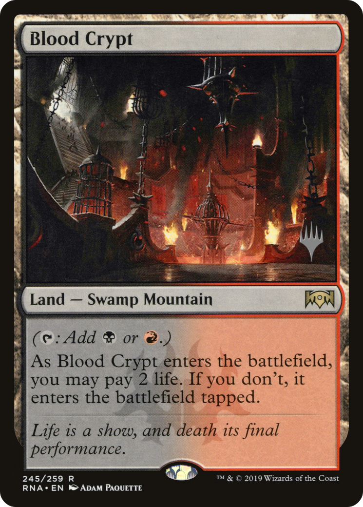 Blood Crypt (PPELD-245) - Ravnica Allegiance Promos