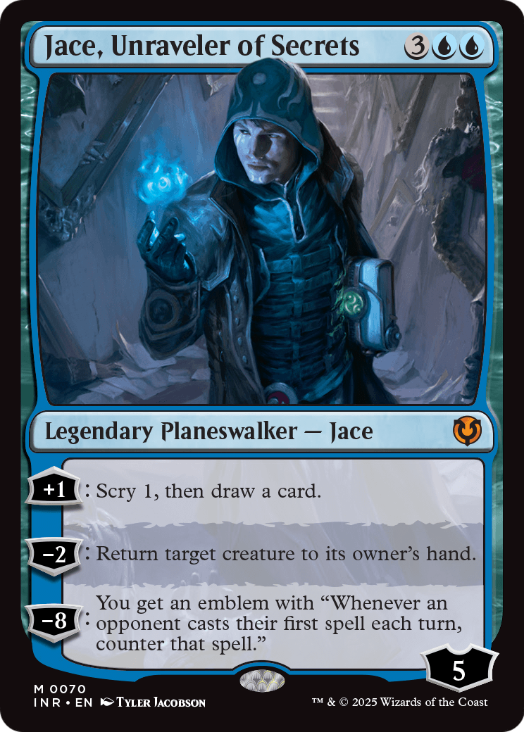 Jace, Unraveler of Secrets (INR-070) - Innistrad Remastered