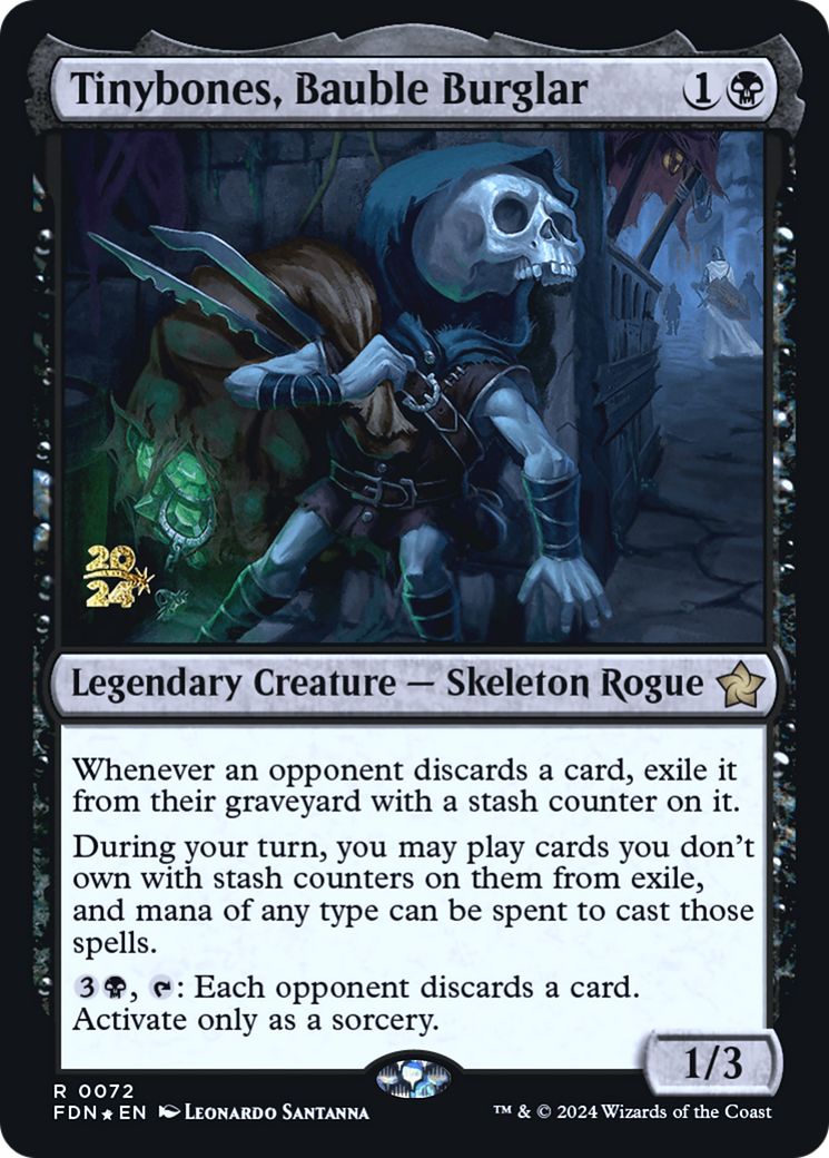 Tinybones, Bauble Burglar (PRE-072) - Foundations Promos Foil