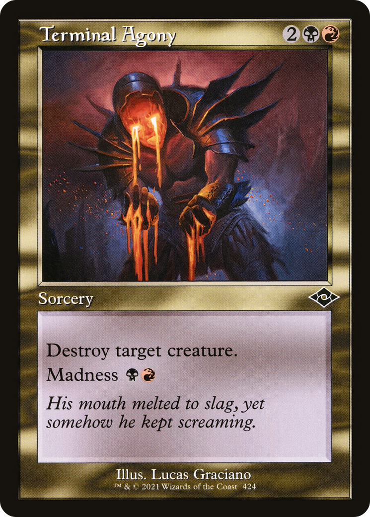 Terminal Agony (Retro Frame) (MH2-424) - Modern Horizons 2