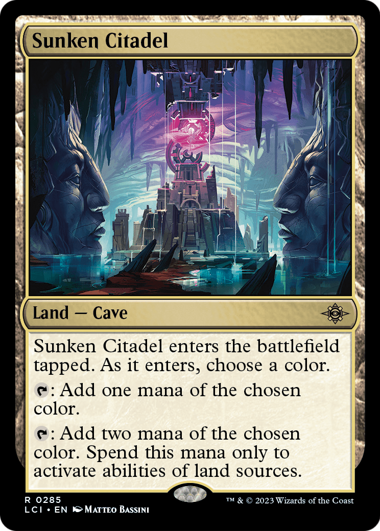 Sunken Citadel (LCI-285) - The Lost Caverns of Ixalan