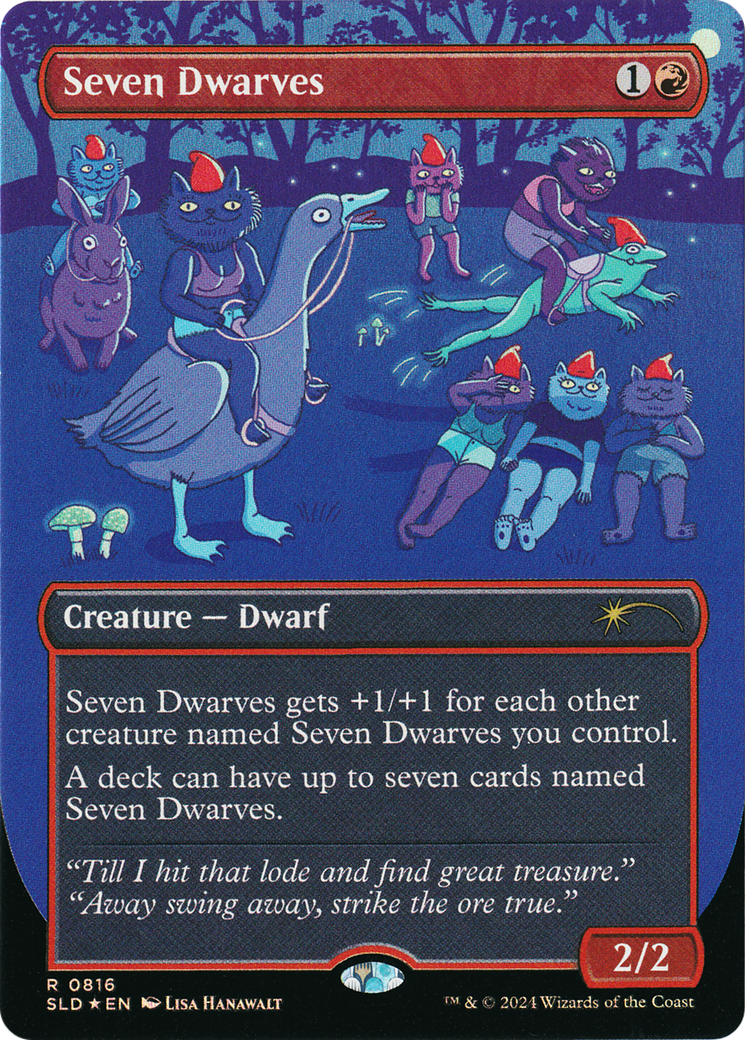 Seven Dwarves (0816) (SLD-816) - Secret Lair Drop Series (Borderless)