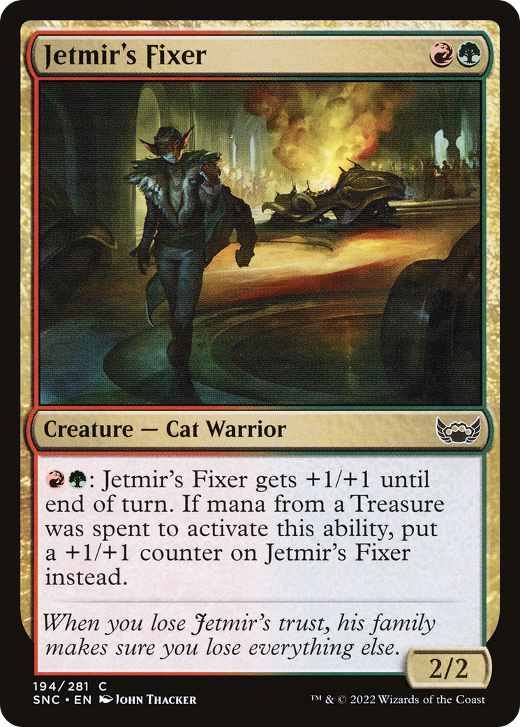 Jetmir's Fixer (SNC-194) - Streets of New Capenna