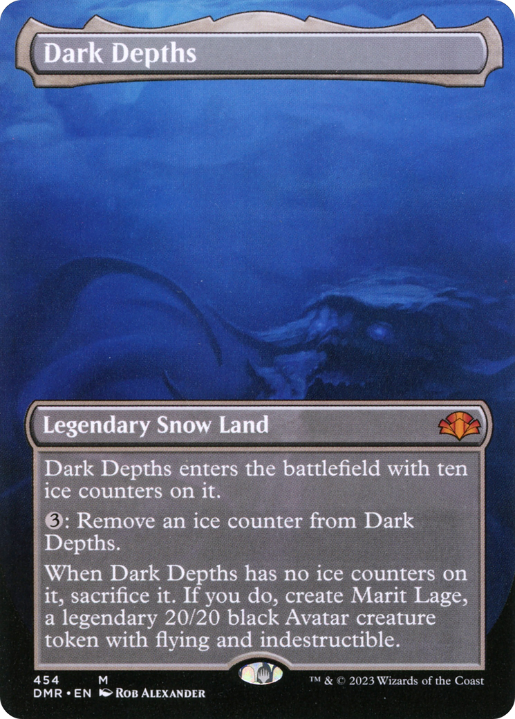 Dark Depths (Borderless) (DMR-454) - Dominaria Remastered