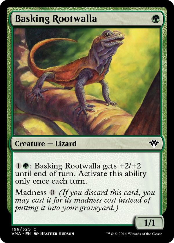 Basking Rootwalla (VMA-196) - Vintage Masters Foil