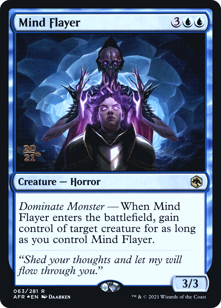Mind Flayer (PRE-063) - Adventures in the Forgotten Realms Promos Foil