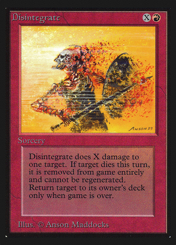 Disintegrate (IE) (IED-) - Intl. Collectors' Edition